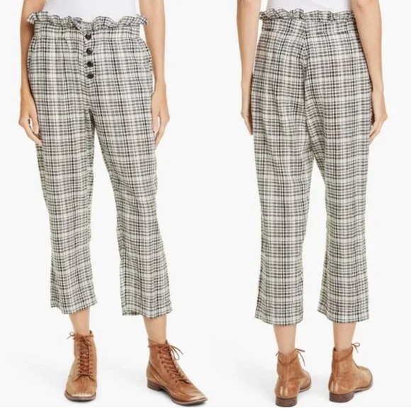 THE GREAT | Gunny Sack Paper Bag pants - Picture 2 of 13